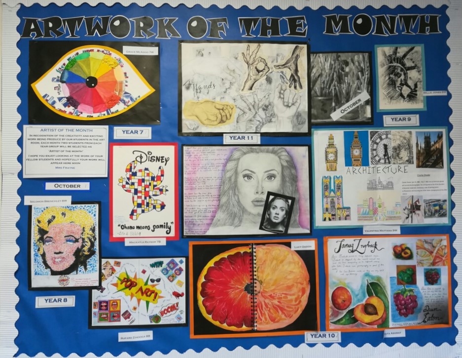 Bridgewater artwork of the month October 18